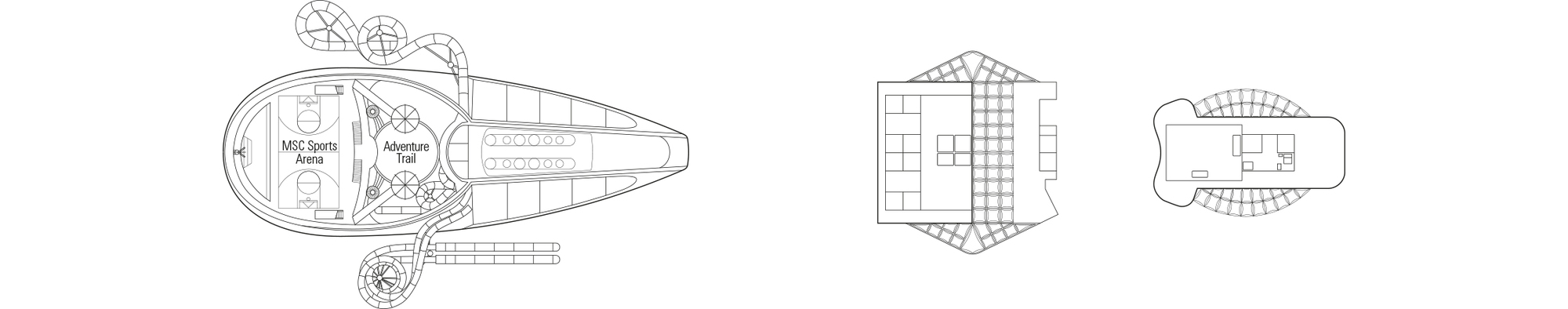Sun Deck plan